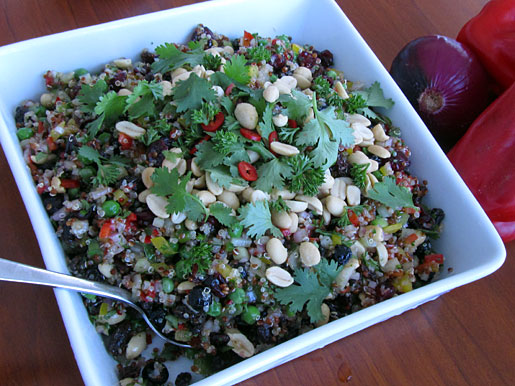 How to make curried quinoa salad