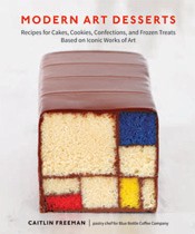 Modern Art Desserts - edible art 