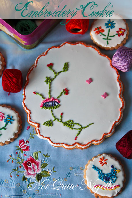 Embroidery Cookie