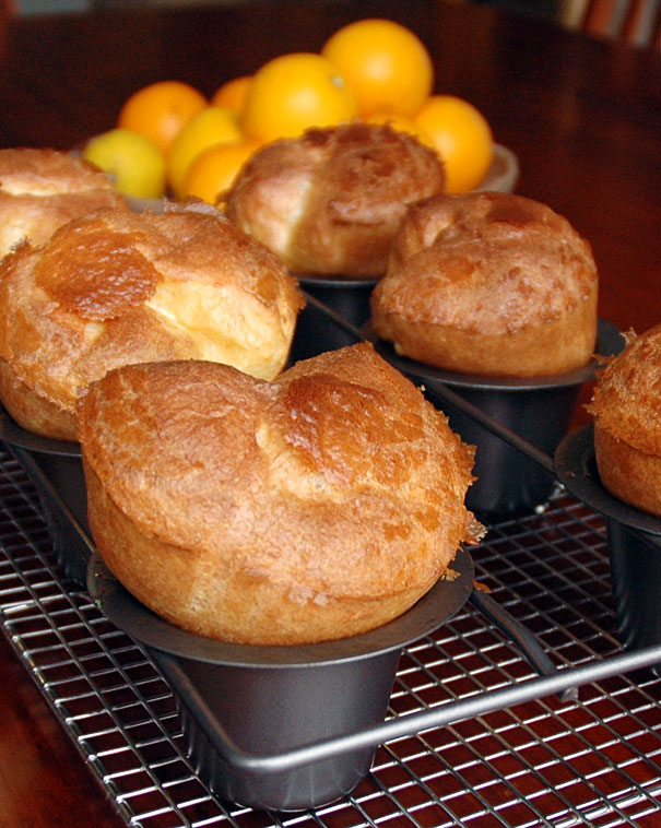 popovers right out of the oven