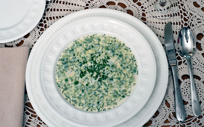 Bulgarian Tarator Soup