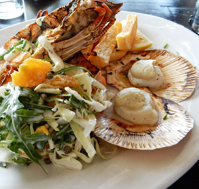 BBQ Seafood Platter